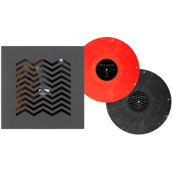 Death Waltz Recording Co. - Twin Peaks (Music From The Limited Event Series) 180g 2xLP (rood en zwart marmer)