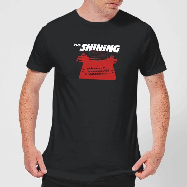 The Shining Red Typewriter Men's T-Shirt - Black