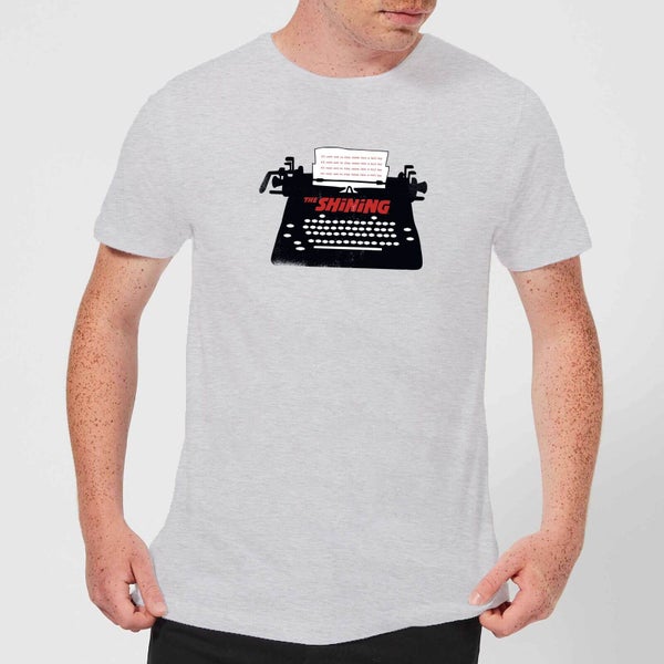 The Shining Typewriter Men's T-Shirt - Grey
