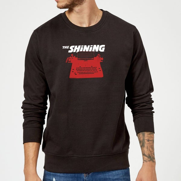 The Shining Red Typewriter Sweatshirt - Black