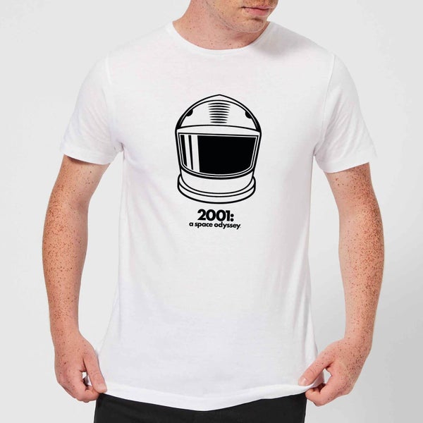 2001: A Space Odyssey Space Helmet Men's T-Shirt - White