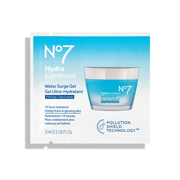 No7 Hydraluminous Water Surge Gel Sachet 3ml