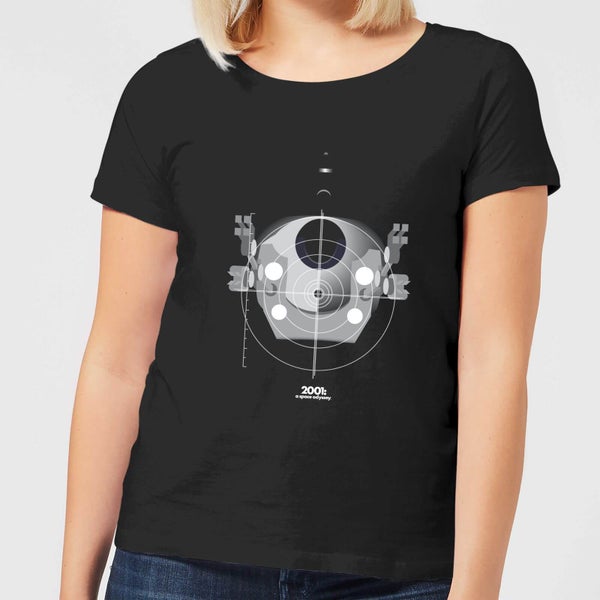 2001: A Space Odyssey EVA Pod Women's T-Shirt - Black