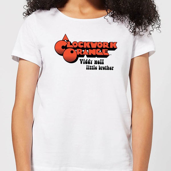 A Clockwork Orange Viddy Well Little Brother Women's T-Shirt - White