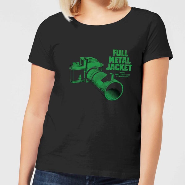 Full Metal Jacket Camera Women's T-Shirt - Black