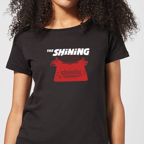The Shining Red Typewriter Women's T-Shirt - Black
