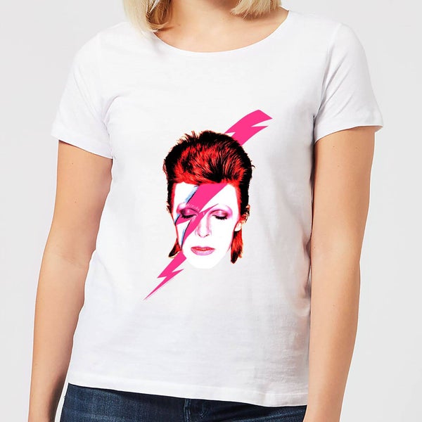 David Bowie Aladdin Sane Women's T-Shirt - White