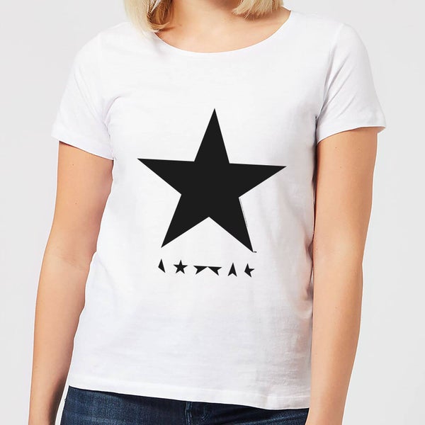 David Bowie Star Women's T-Shirt - White