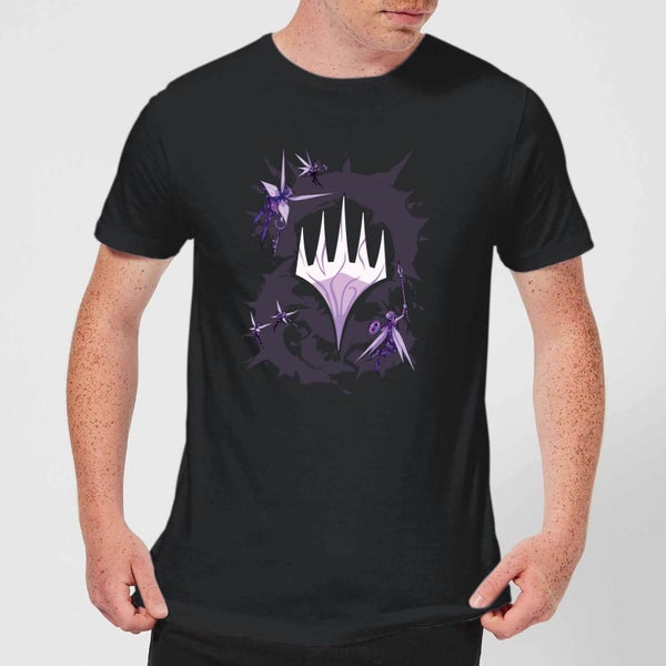 Magic The Gathering Throne of Eldraine Fairytale Men's T-Shirt - Black