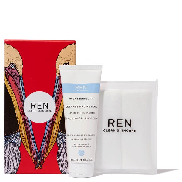 REN Rosa Centifolia Cleanse and Reveal Hot Cloth Cleanser (Worth £19.50)