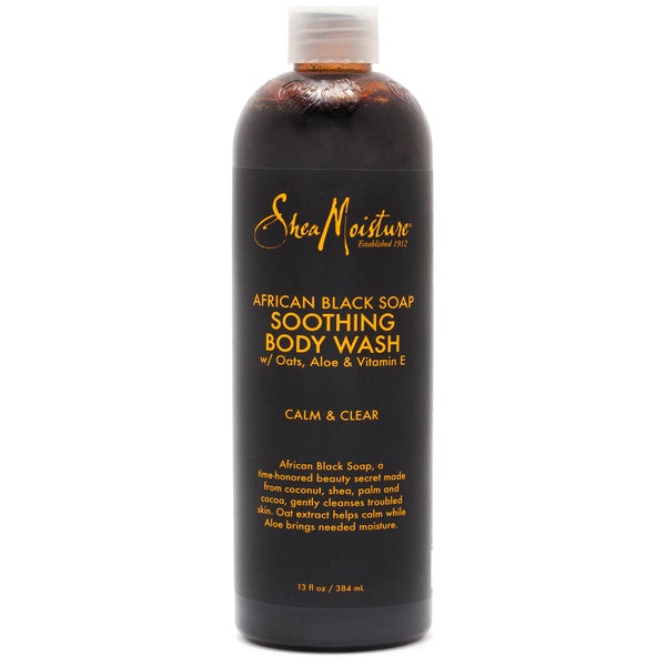 SheaMoisture African Black Soap Soothing Body Wash 384ml