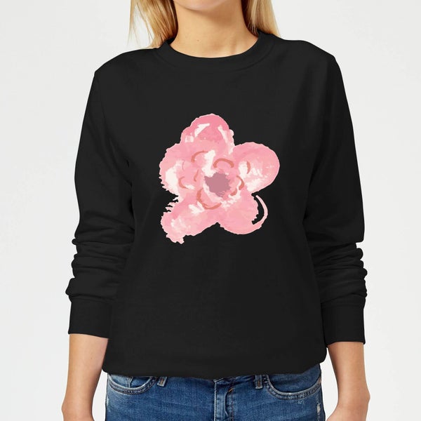 Flower 4 Women's Sweatshirt - Black