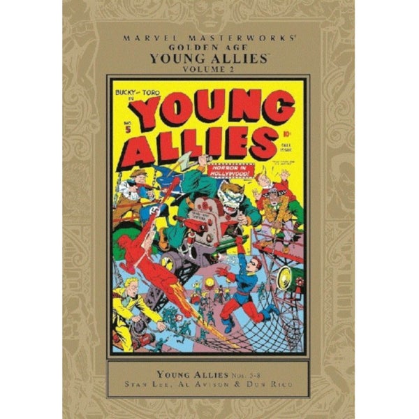 Marvel Masterworks Golden Age Young Allies Hardcover Vol 02