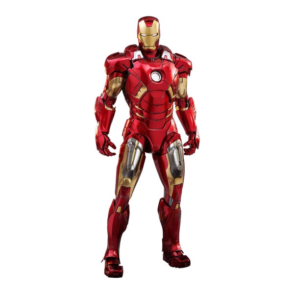 Figurine articulée moulée MM Iron Man Mark VII, Avengers de Marvel, échelle 1:6 (32 cm) – Hot Toys