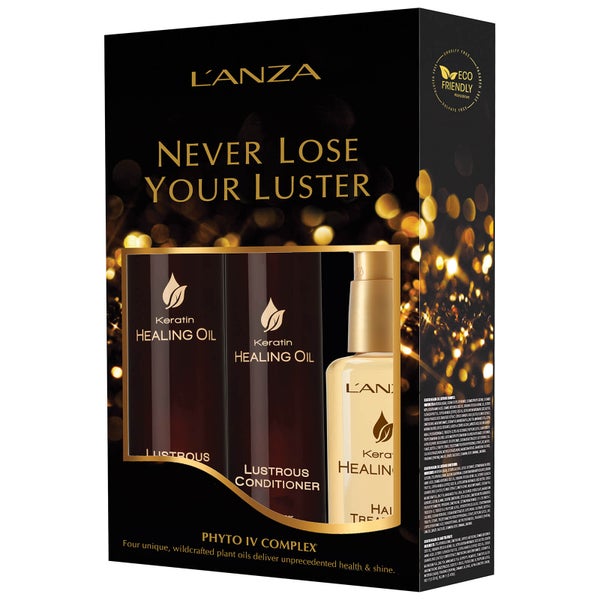 L'Anza Keratin Healing Oil Holiday Trio (Worth £97.50)