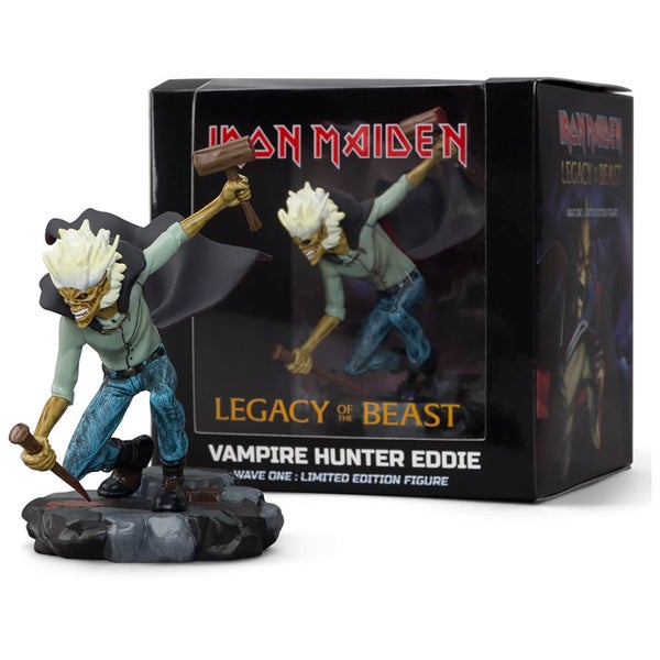 Iron Maiden Legacy of the Beast - Vampire Hunter Eddie Figuur