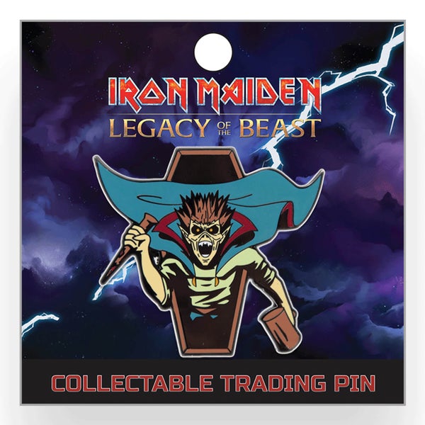 Iron Maiden Legacy of the Beast Reversnadel - Vampire Hunter Eddie