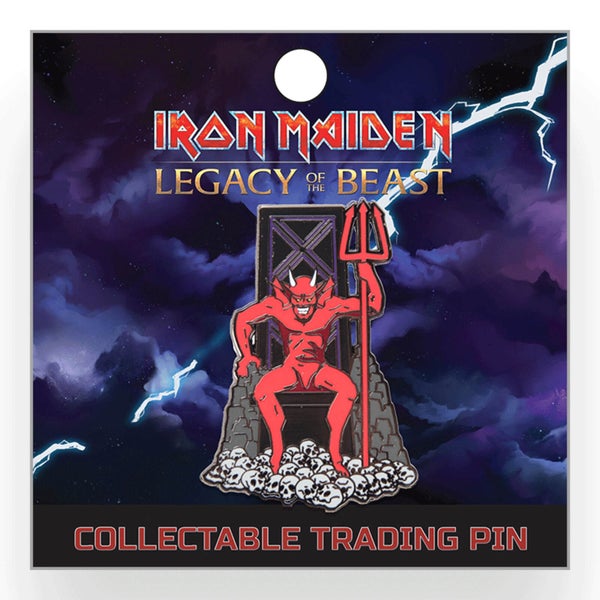 Iron Maiden Legacy of the Beast Lapel Pin - The Beast