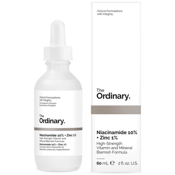 The Ordinary Supersize Niacinamide 10% + Zinc 1% High Strength Vitamin and Mineral Blemish Formula 60ml