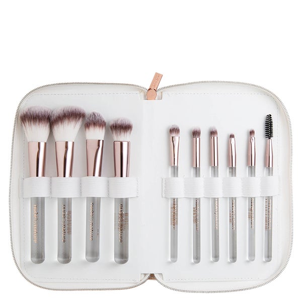 nude by nature Reflection 10 Piece Brush Set