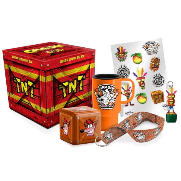 Crash Bandicoot Limited Edition Collectable Big Box