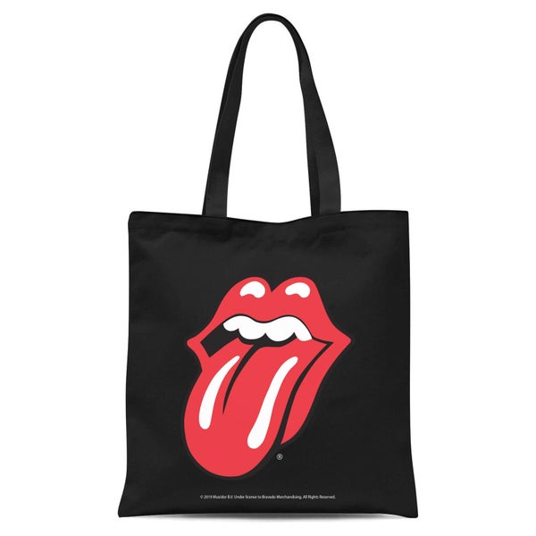 Classic Tongue Tote Bag - Black