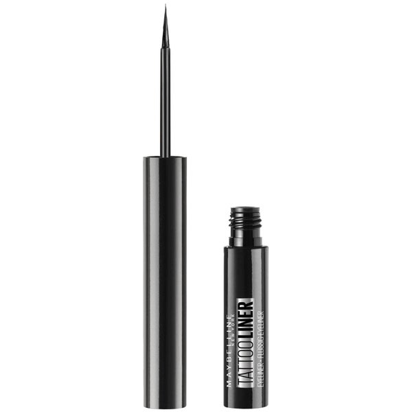 Maybelline Tattoo Liner Liquid Ink Long Lasting Eyeliner Black 2.5g LOOKFANTASTIC