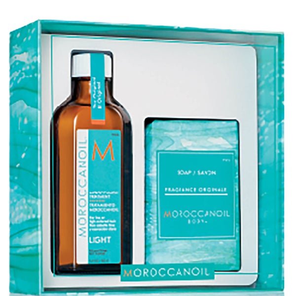 Moroccanoil Light Oil & Soap Gift Pack (Worth $93.90)