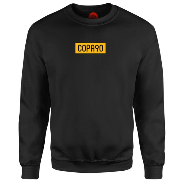 COPA90 Everyday - Black/Orange/Black Sweatshirt - Black