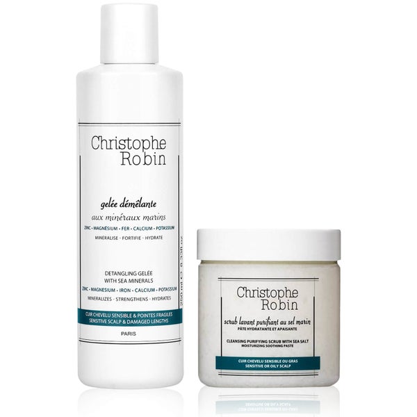 Christophe Robin Scrub and Detangling Putifying Gelée with Sea Minerals
