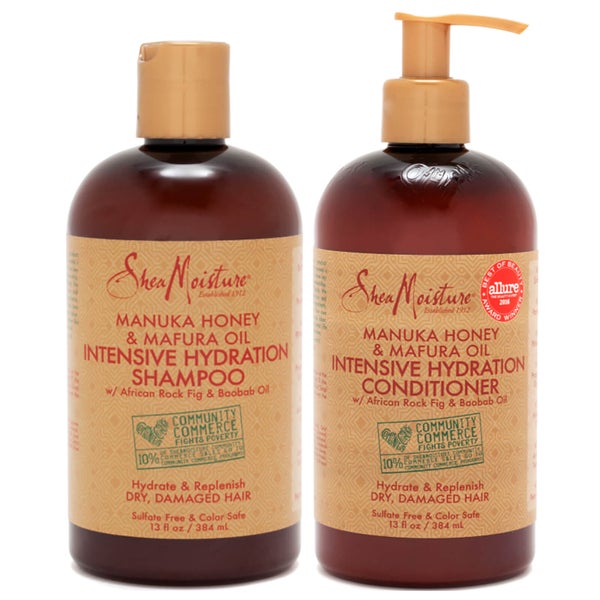 SheaMoisture Shampoo and Conditioner Very Dry Hair Duo lookfantastic