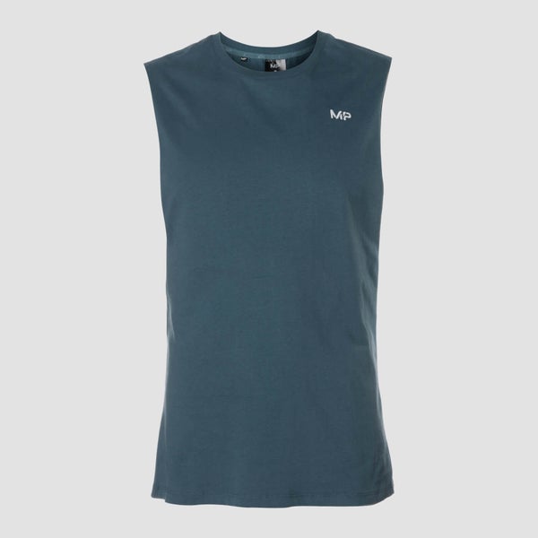 MP Men's Essentials Drop Armhole Tank Dark Blue MYPROTEIN™