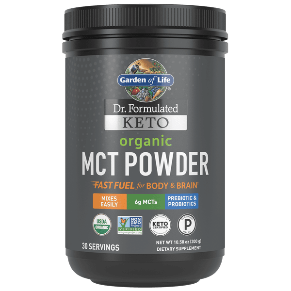 Keto Organic MCT Powder 300g Garden of Life UK