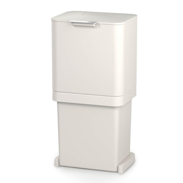 Joseph Joseph Totem Pop 60Litre Waste Bin Stone