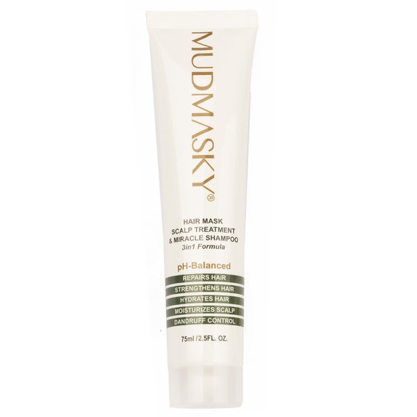 MUDMASKY Hair Mask, Scalp Treatment & Miracle Shampoo GLOSSYBOX DE