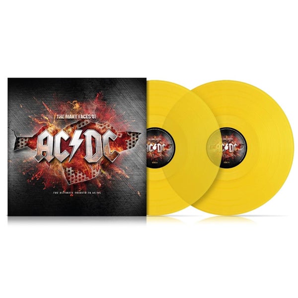 The Many Faces Of AC/DC - Limited Edition Colour Vinyl Merchandise ...