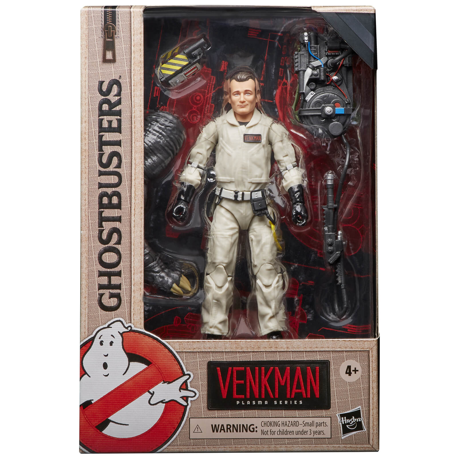 Ghostbusters Classic Ray Stantz 6 Action Figure Build The No-Ghost Logo Mattel Toys