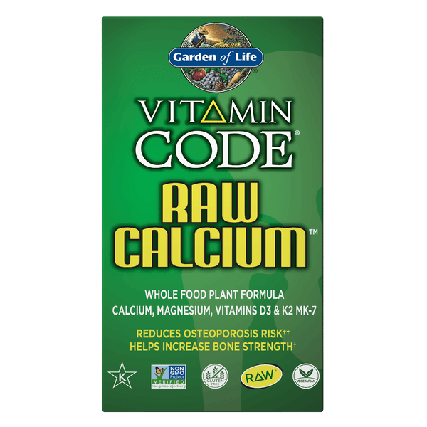 Vitamin Code Raw Calcium 120 Capsules Every Health