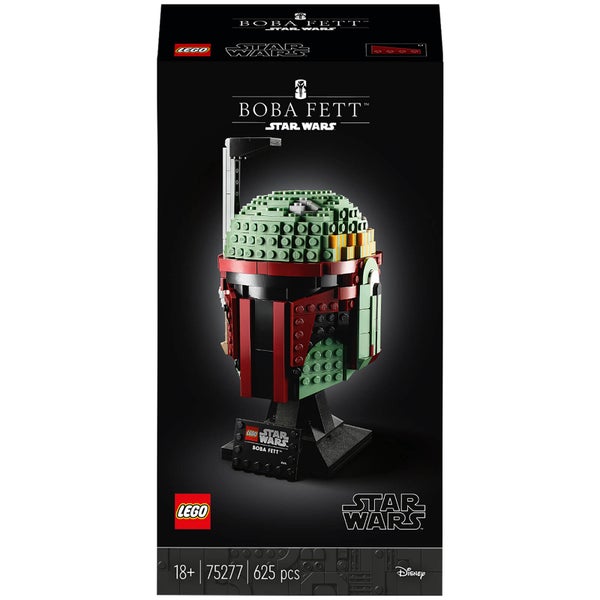 LEGO Star Wars Boba Fett Helmet Collectors Set (75277) Toys Zavvi UK