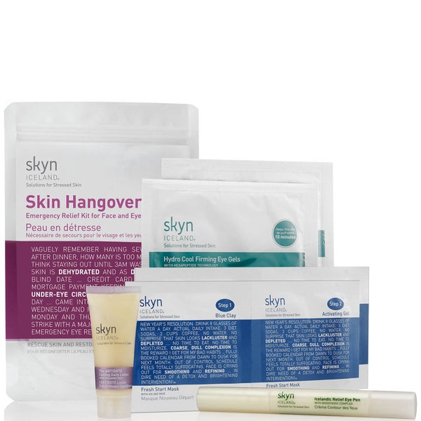 skyn ICELAND Skin Hangover Kit LOOKFANTASTIC