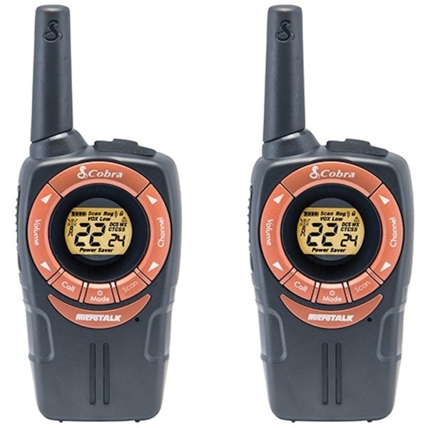 Cobra SM662C Walkie Talkie with 8km Range, Power Saving Function and