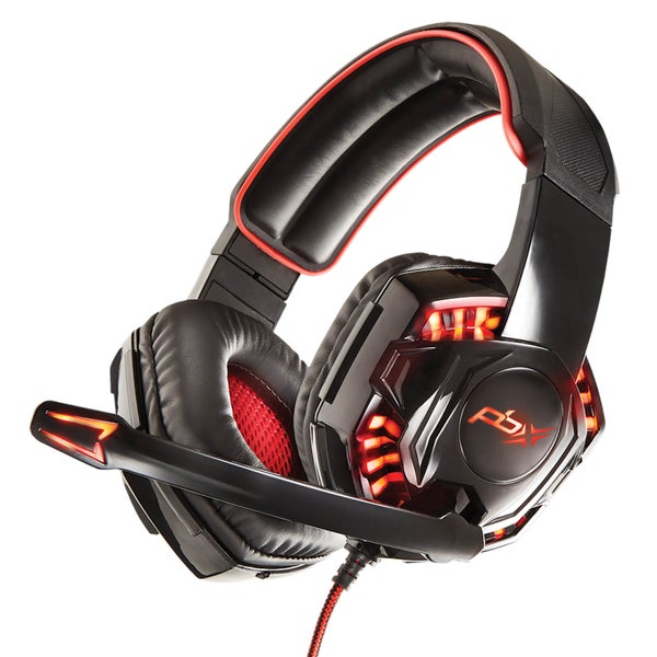 Falcon 5 Elite Gaming Headset with Led Lights PC Accessories Zavvi UK