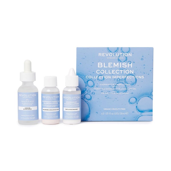 Revolution Skincare Blemish Set 90ml LOOKFANTASTIC