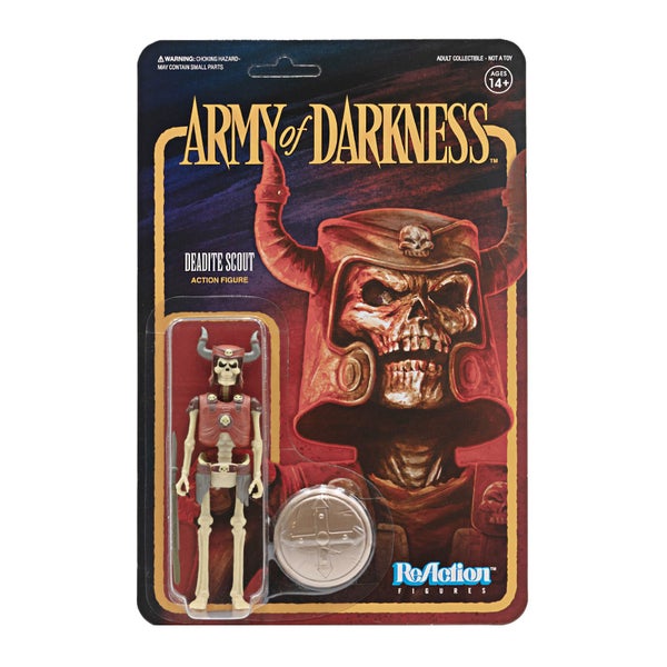 Super7 Army Of Darkness Reaction Figure Pit Witch Glow in the Dark
