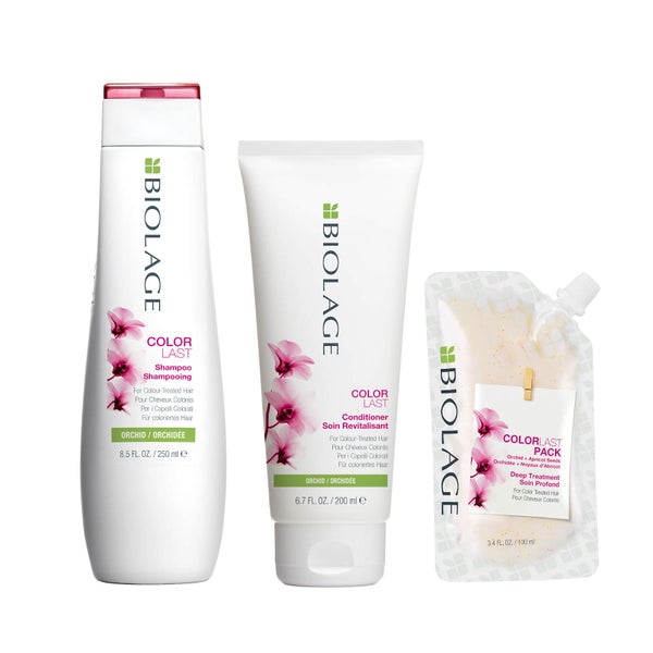 Biolage ColorLast Colour Protect Shampoo, Conditioner and Hair Mask for Coloured Hair Routine