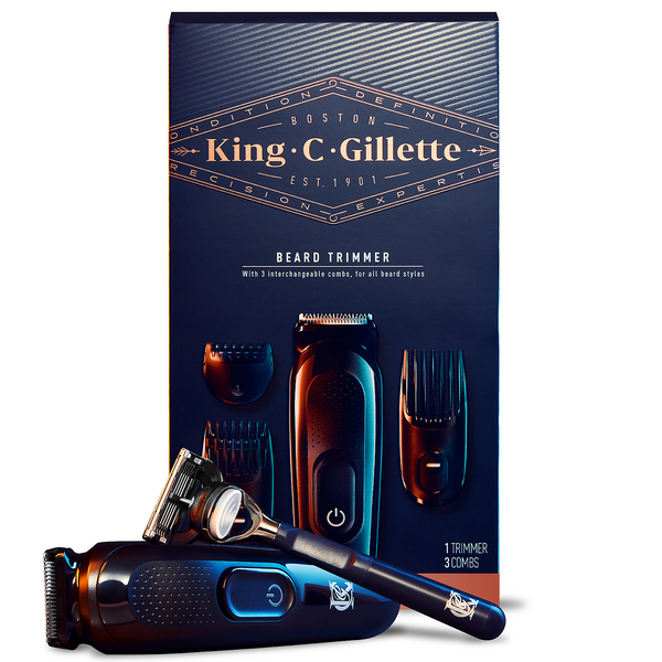 King C. Gillette Beard Trimmer & Razor for Men Gillette UK
