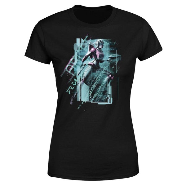 Transformers Arcee Tech Women's TShirt Black Clothing Zavvi UK