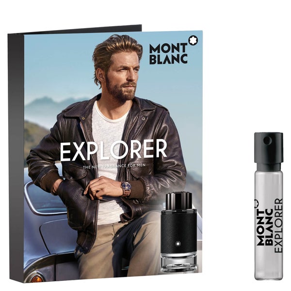 Montblanc Men's Explorer Eau de Parfum Sample 1.2ml LOOKFANTASTIC
