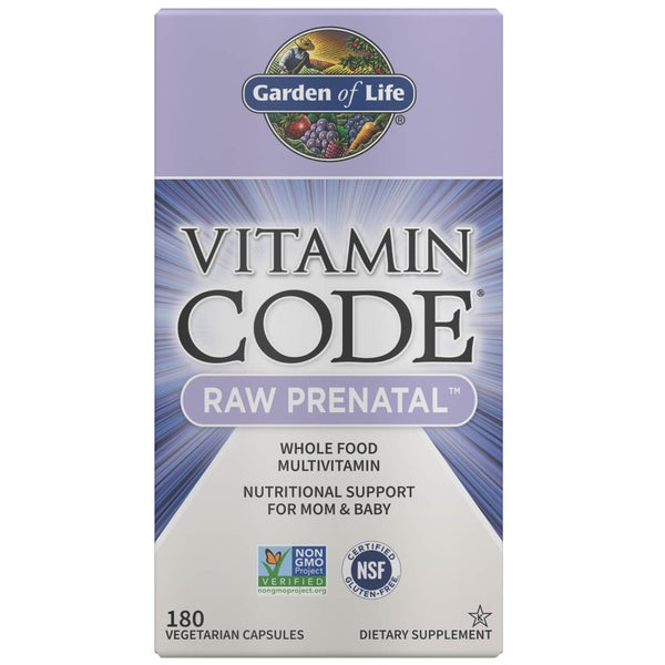 Vitamin Code Prénatal 180 Capsules Garden of Life FR