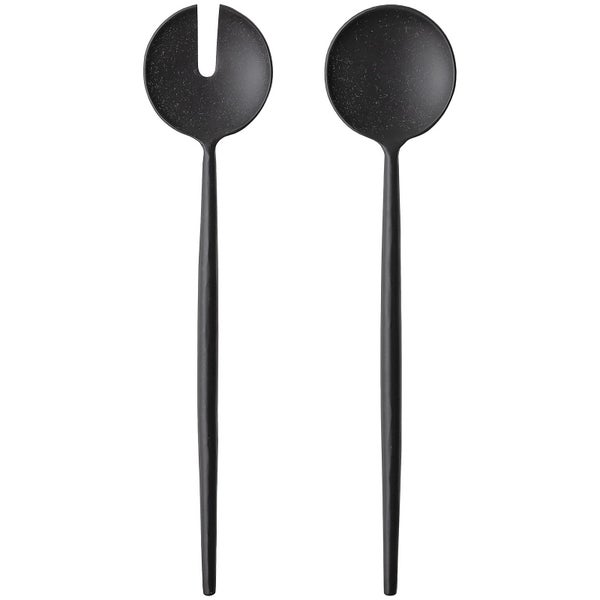 Bloomingville Salad Servers Black